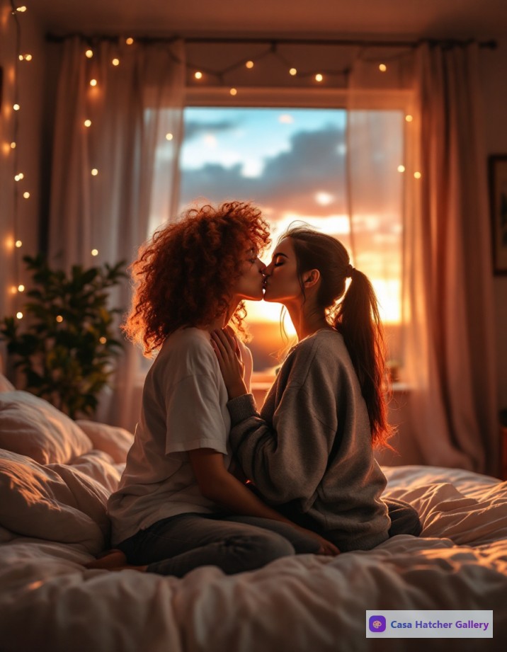 The Sunset Kiss