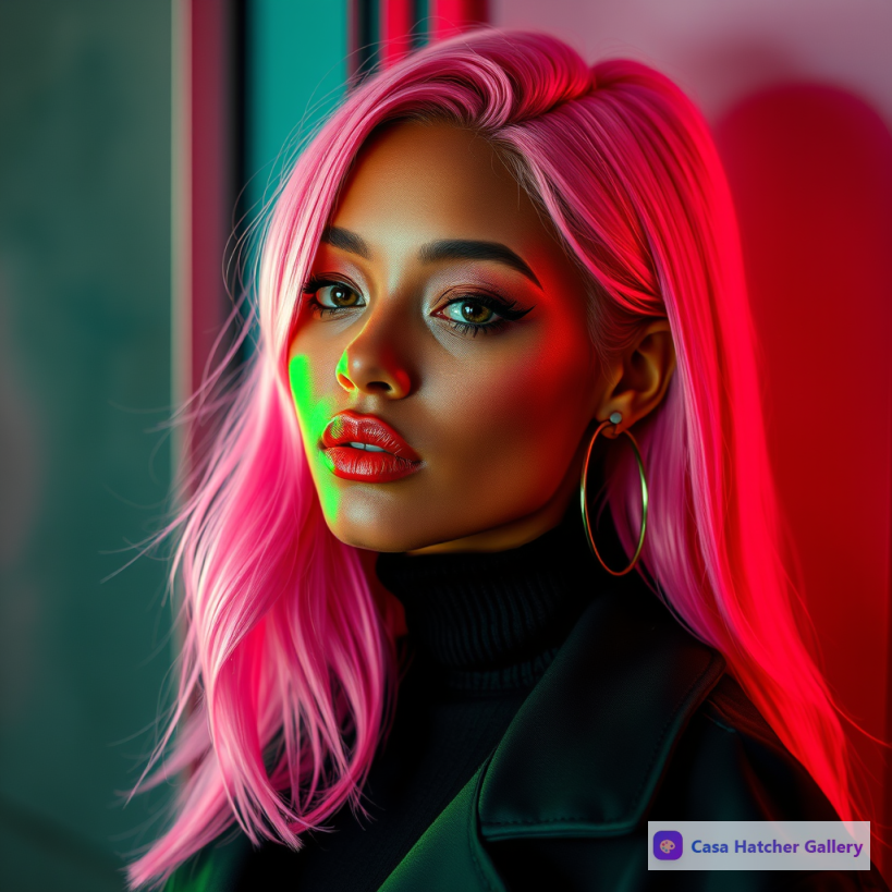 Fuchsia and Emerald