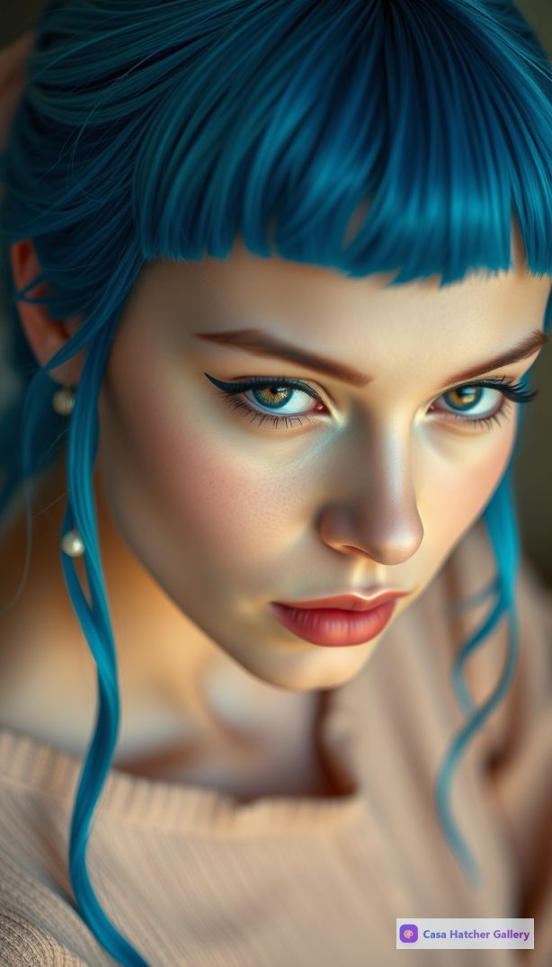 Cyan Gaze