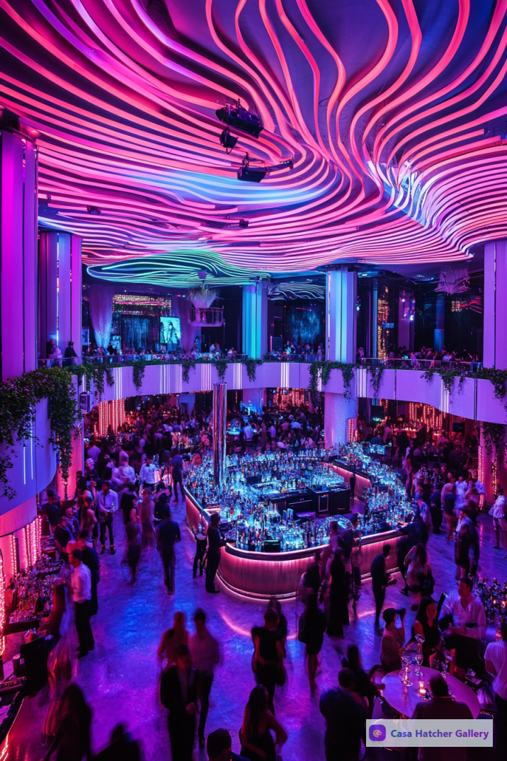 Neon Night Oasis